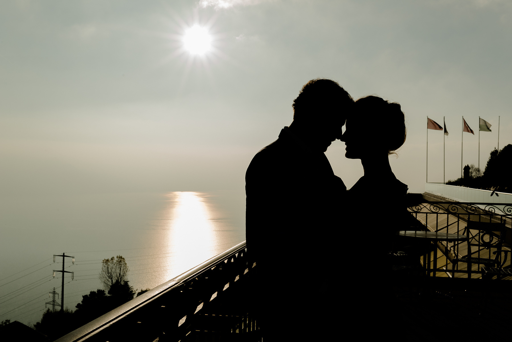 Black and white Engagement photos taken of a stunning couple who are madly in love and are not afraid to show it!