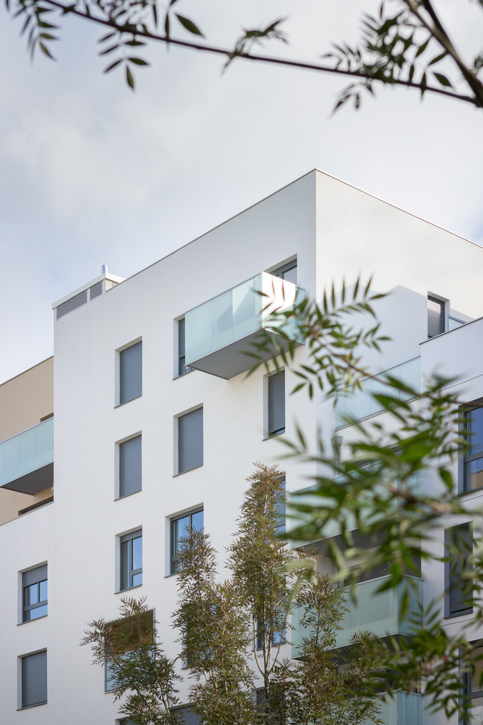 Logements Champigny sur Marne, Naaja Architectes, Cogedim
MAITRISE D'OUVRAGE
COGEDIM - INTERPROMOTION / FRANCE HABITATION
Résidence intergénérationnelle de 136 logements Co-conception avec l’agence COBE