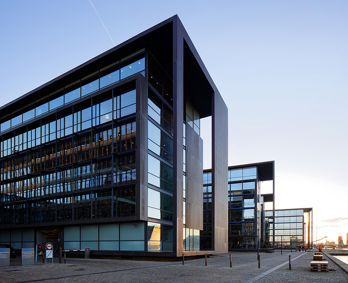 Nordea Bank Headquarters in Copenhagen Denmark, by Henningslarsen Arkitekter