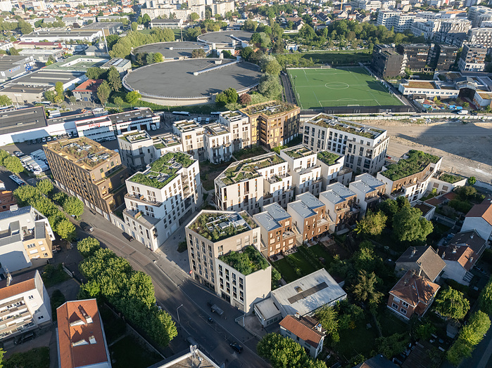 Reportage de la ZAC Acacia Boissière, à Montreuil, pour Ville et Projets. Acteurs du projet : Est Ensemble, Ville de Montreuil, NexityTransformation des Territoires, Nexity Heritage et Credit Agricole Immobilier, Region Ile de France. Architectes : Ilot