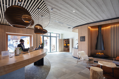 Photographie d'hôtel pour Accor, Novotel Megève