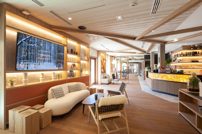 Photographie d'hôtel pour Accor, Novotel Megève