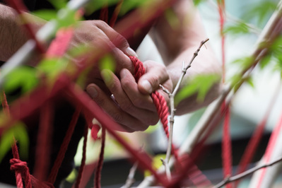 The Red Garden de Christophe Gautrand pour Tanqueray au Mandarin Oriental