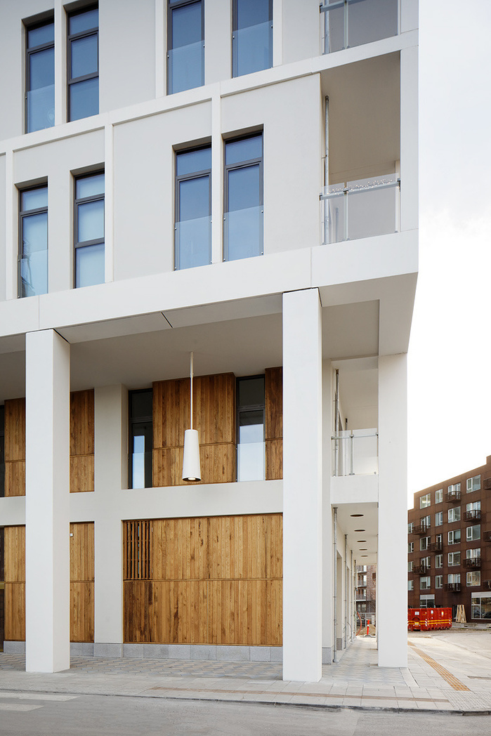 Silo Boliger Frihavns Taarnet in Copenhagen by Praksis Arkitekter in Nordhavn København Denmark
