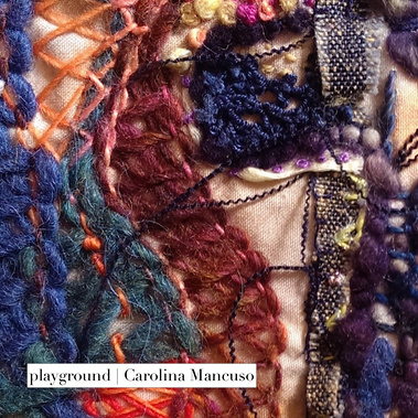 embroidery warm cold colours carolina mancuso