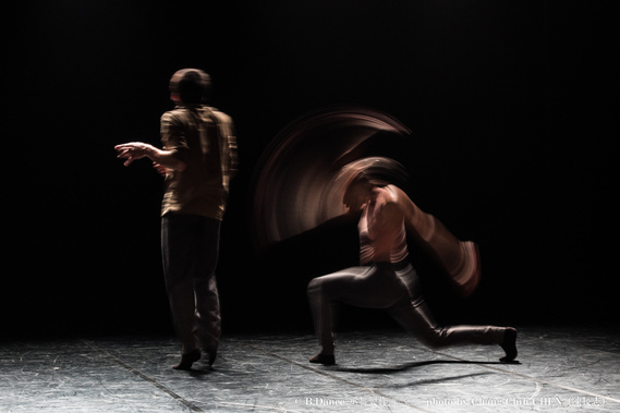 Then, Before, Now, Once more Antonin Comestaz, dancer Carolina Mancuso Korzo Theatre
