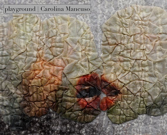 image and text with felt