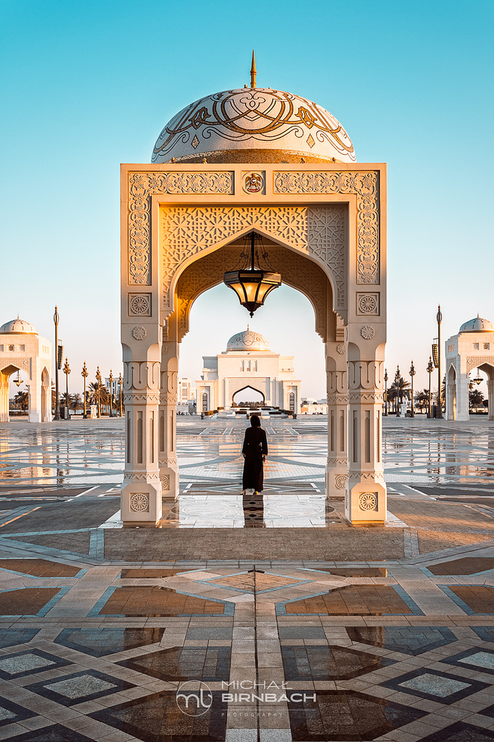 Qasr Al Watan presidential palace in Abu Dhabi travel photography