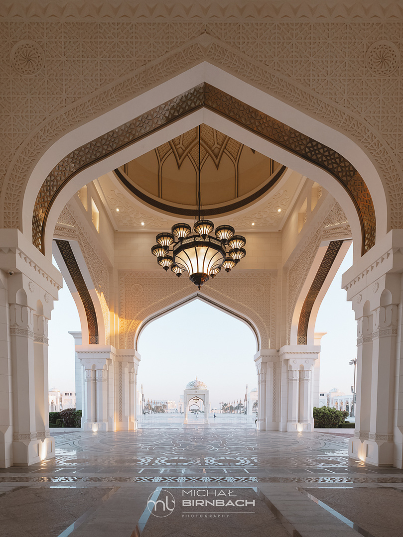 Qasr Al Watan presidential palace in Abu Dhabi travel photography