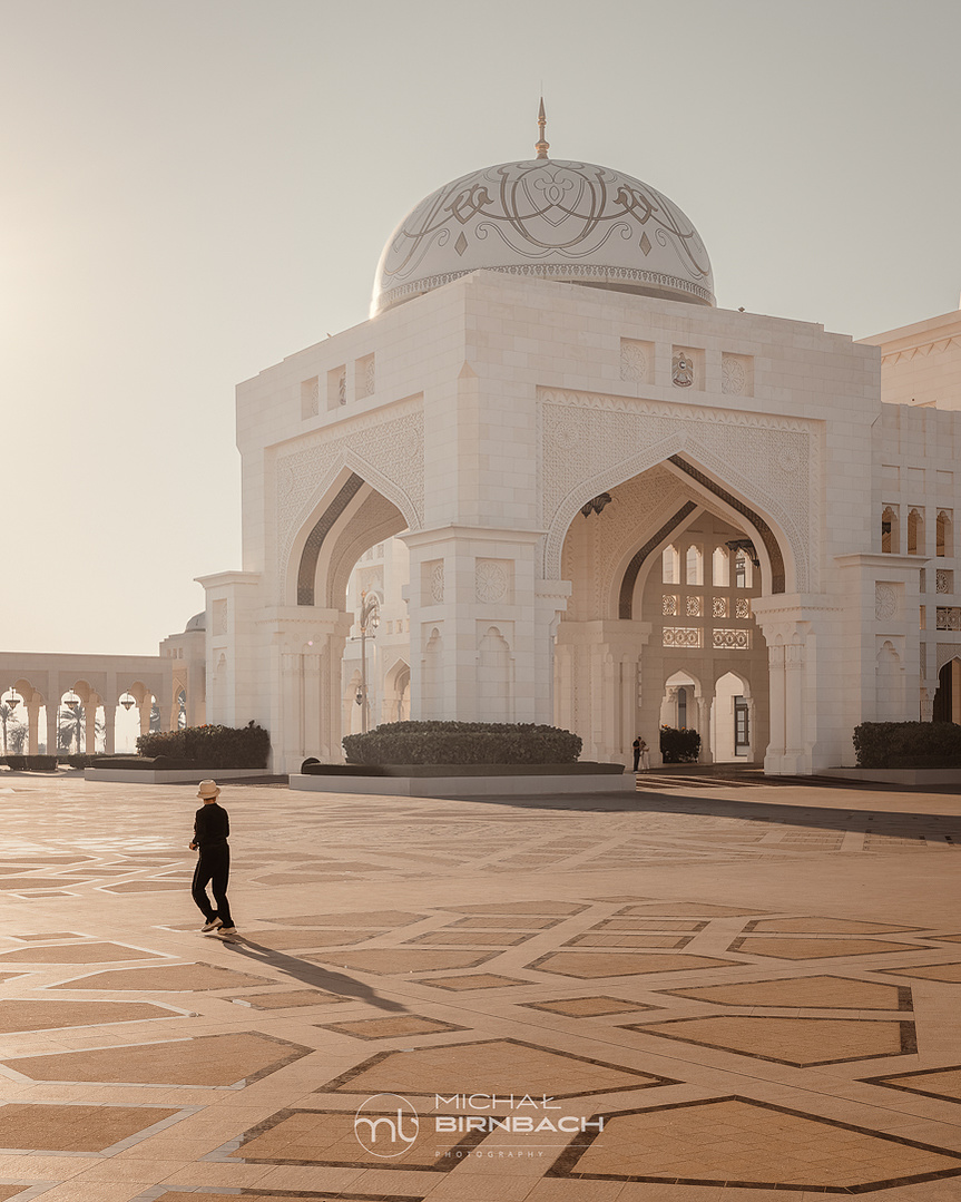 Qasr Al Watan presidential palace in Abu Dhabi travel photography