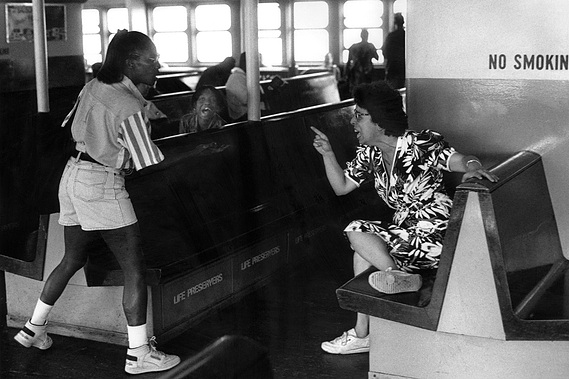 Mike Hanulak, documentary photographer, Staten Island Ferry