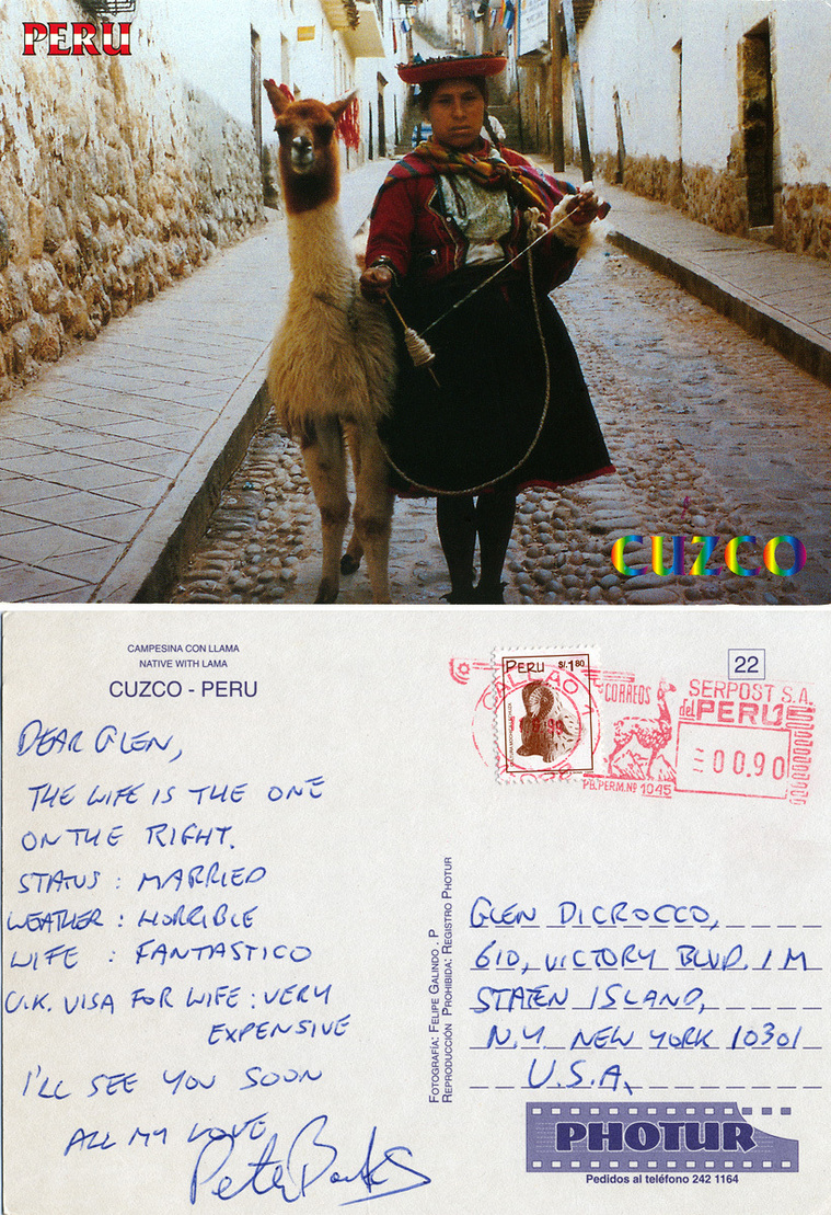 Pater Banks - postcard from Peru (2006)
