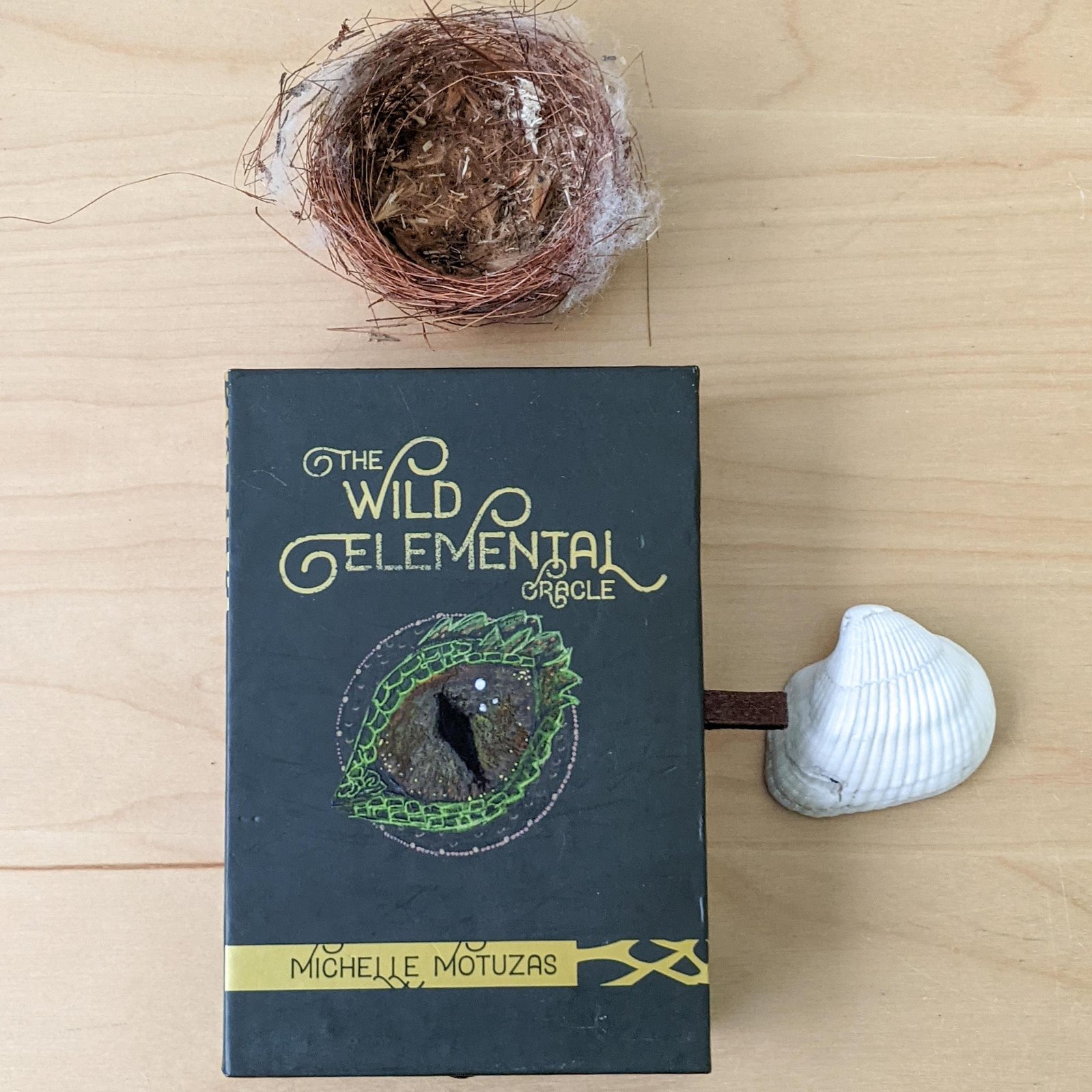 The Wild Elemental Oracle deck by Michelle  Motuzas published by Schiffer books