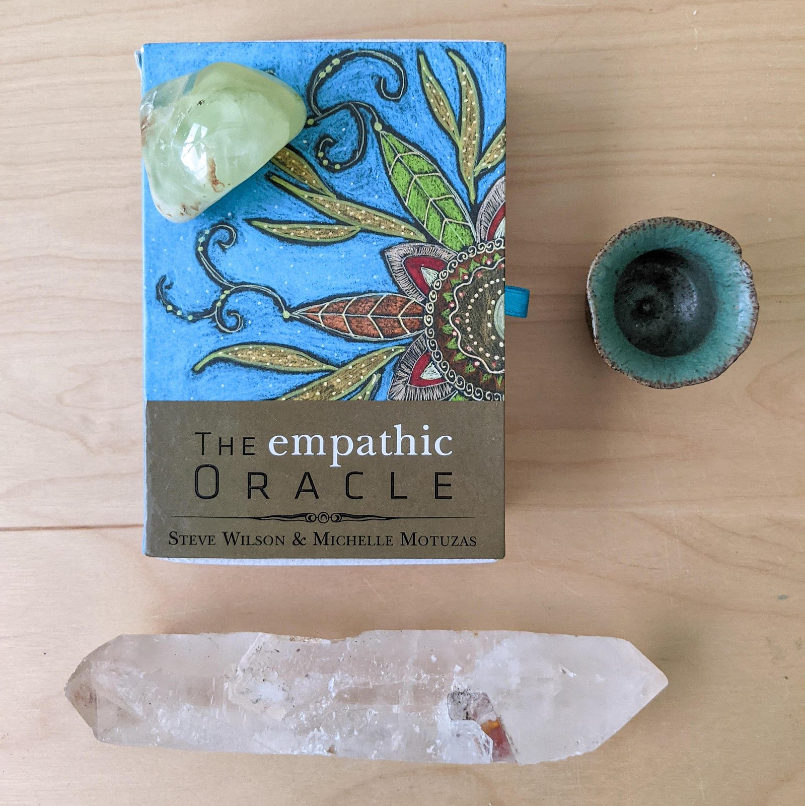The Empathic oracle Deck by Michelle Motuzas published by Schiffer Books