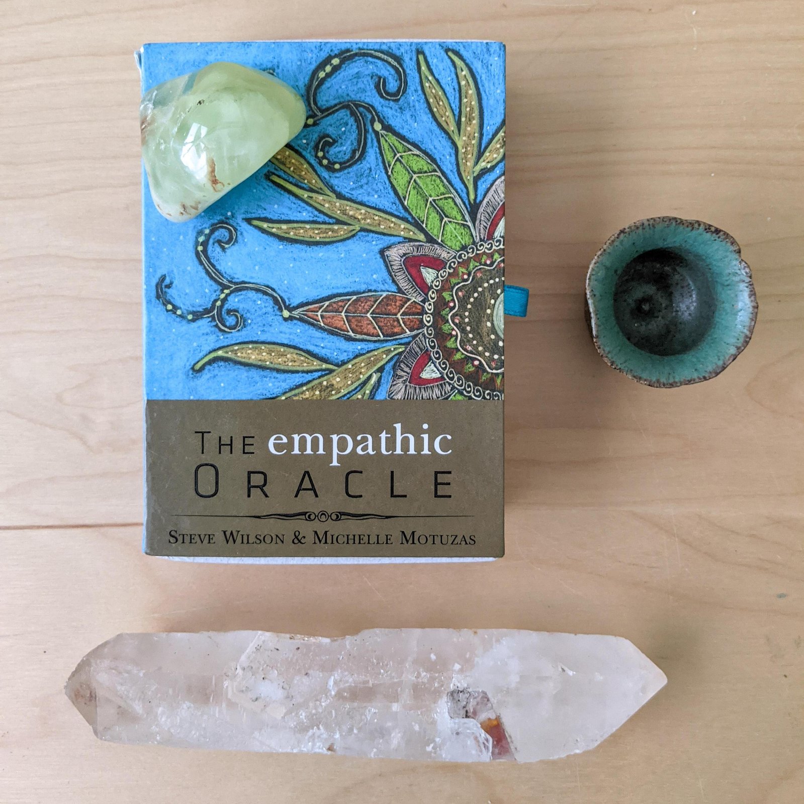 The Empathic oracle Deck by Michelle Motuzas published by Schiffer Books