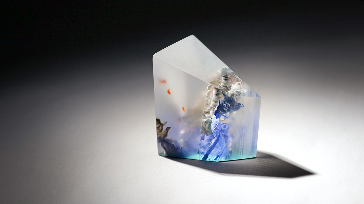 Courtlandt Swartz 2016 Art. Hand Cast Acrylic Glass