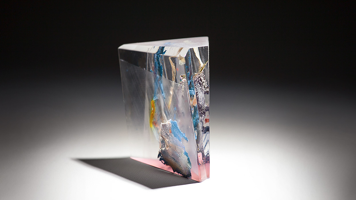 Courtlandt Swartz 2016 Art. Hand Cast Acrylic Glass