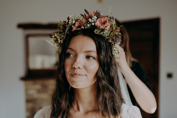 Lewes Wedding Makeup, Sussex Wedding Makeup, Sussex Bridal Makeup, Brighton Bridal Makeup, The Secret Barn wedding, Boho wedding hair Brighton, Boho wedding hair Sussex