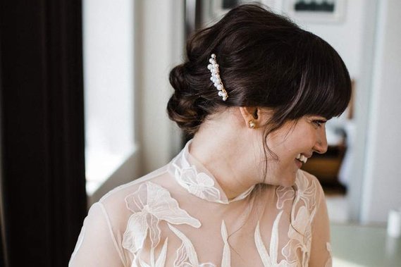 Town Hall Hotel Wedding, Town Hall Hotel, East London Wedding Hair, Hackney Town Hall Wedding
