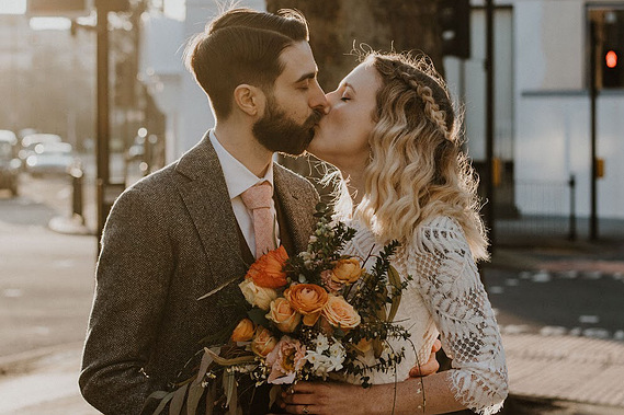 Islington town hall wedding, grace and thorn wedding flowers, hackney town hall wedding, Brighton Wedding Makeup, Brighton Bridal Makeup, Brighton Boho Wedding Hair, Sussex Boho Wedding Hair, Sussex Wedding Makeup, Brighton Wedding Hair