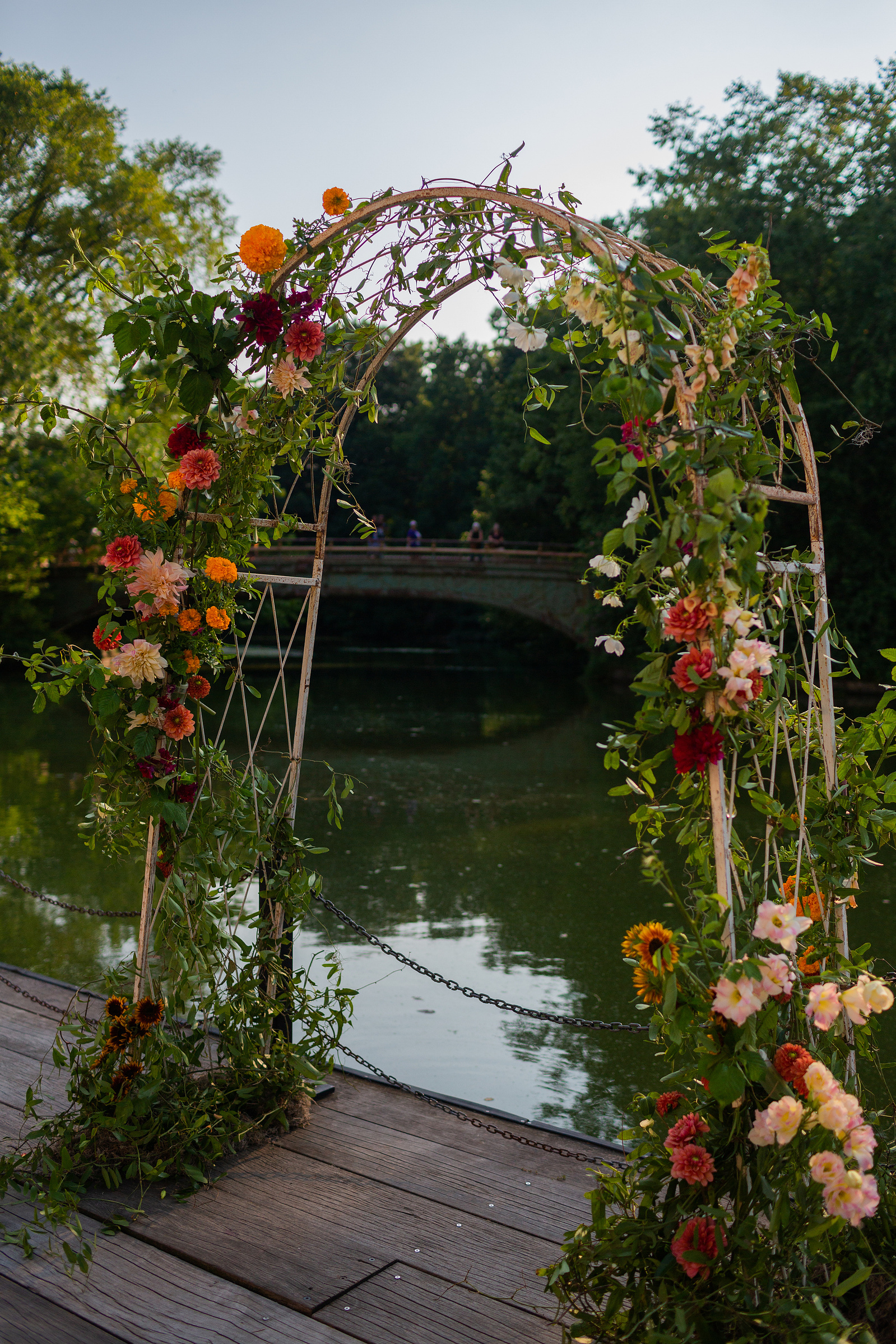 Corey Torpie Prospect Park Boathouse Summer Wedding Wedding Photojournalism