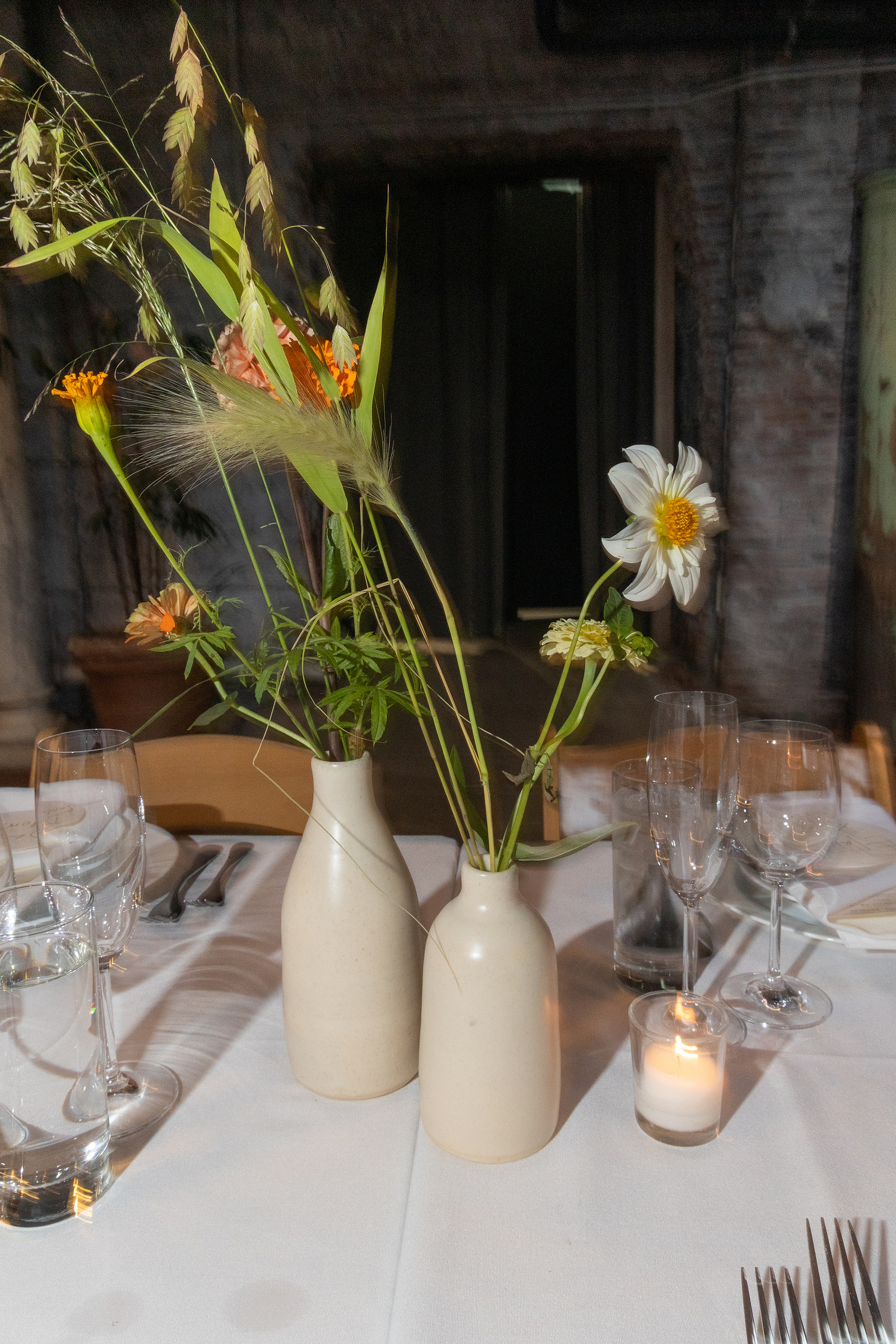 Wedding Photojournalism. Late Summer Wedding at The Castle in Redhook Brooklyn