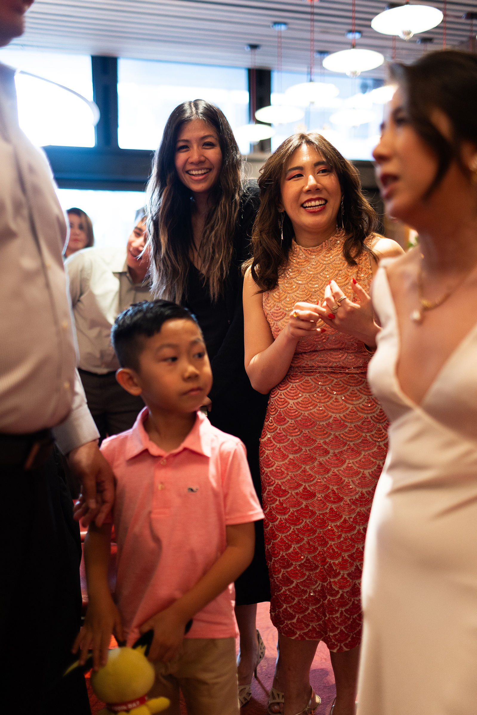 Wedding photojournalism Jersey City Civil Ceremony Jing Fong Reception