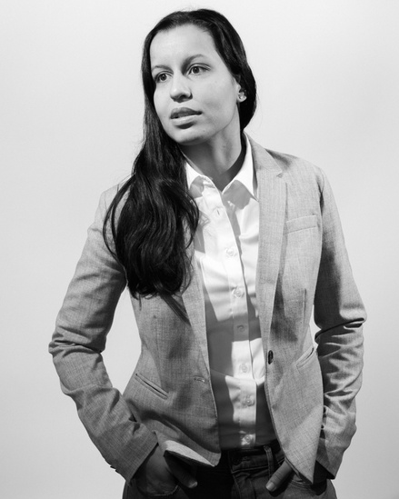 Tiffany Cabán portrait for her Queens District Attorney race in 2018.