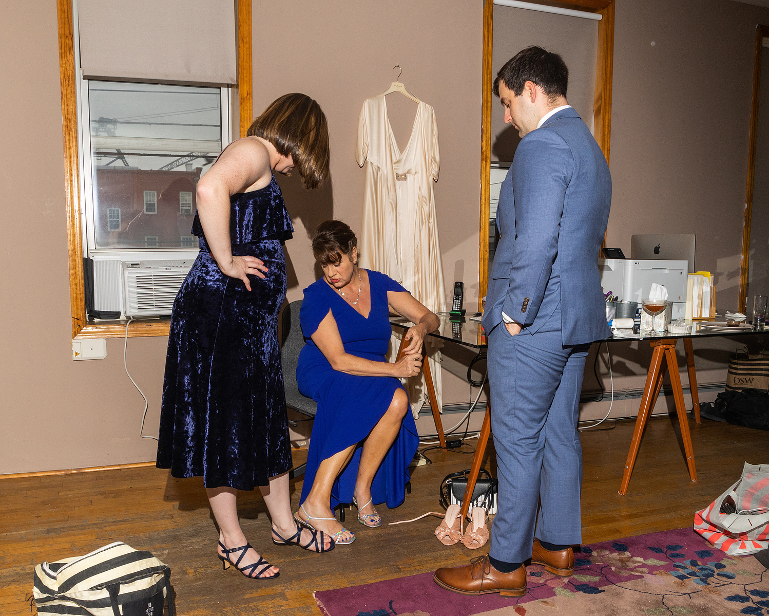 Wedding Photojournalism. Late Summer Wedding at The Castle in Redhook Brooklyn
