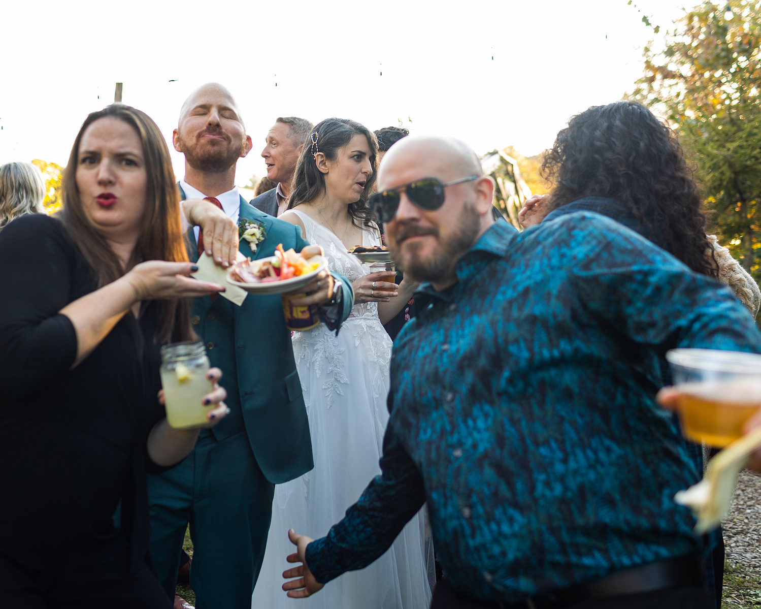 Blooming Hill Farm. Wedding photojournalism.