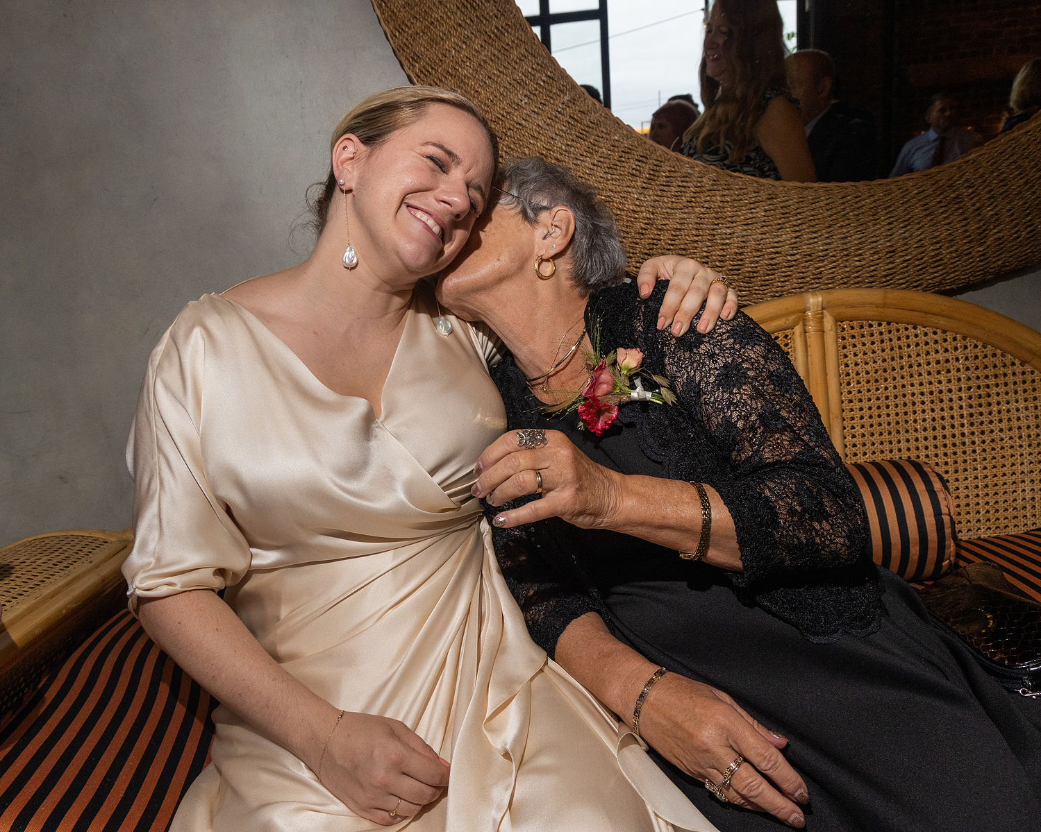 Wedding Photojournalism. Late Summer Wedding at The Castle in Redhook Brooklyn