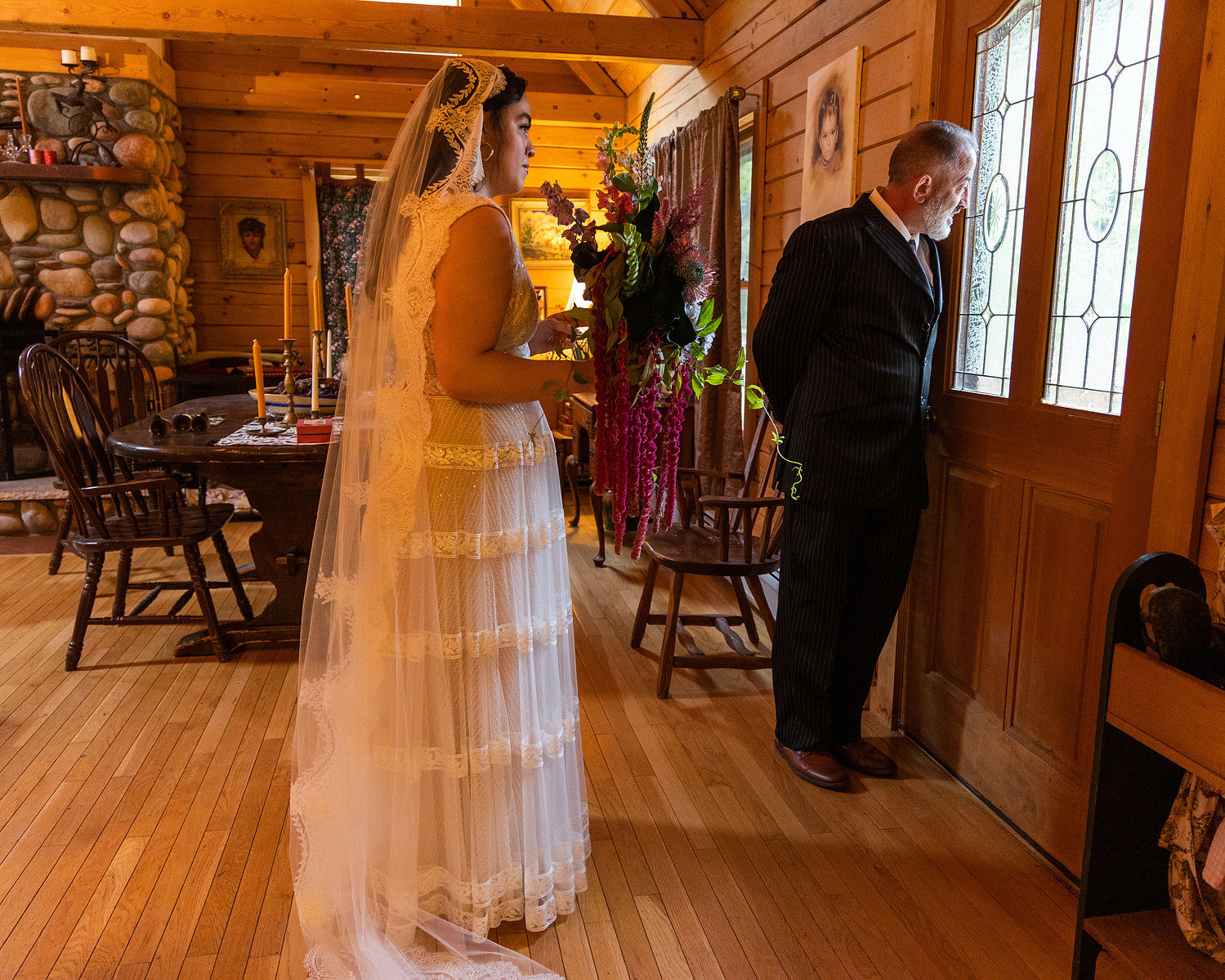 Backyard wedding in New Paltz, NY. Wedding photojournalism. Corey Torpie Photography. 
