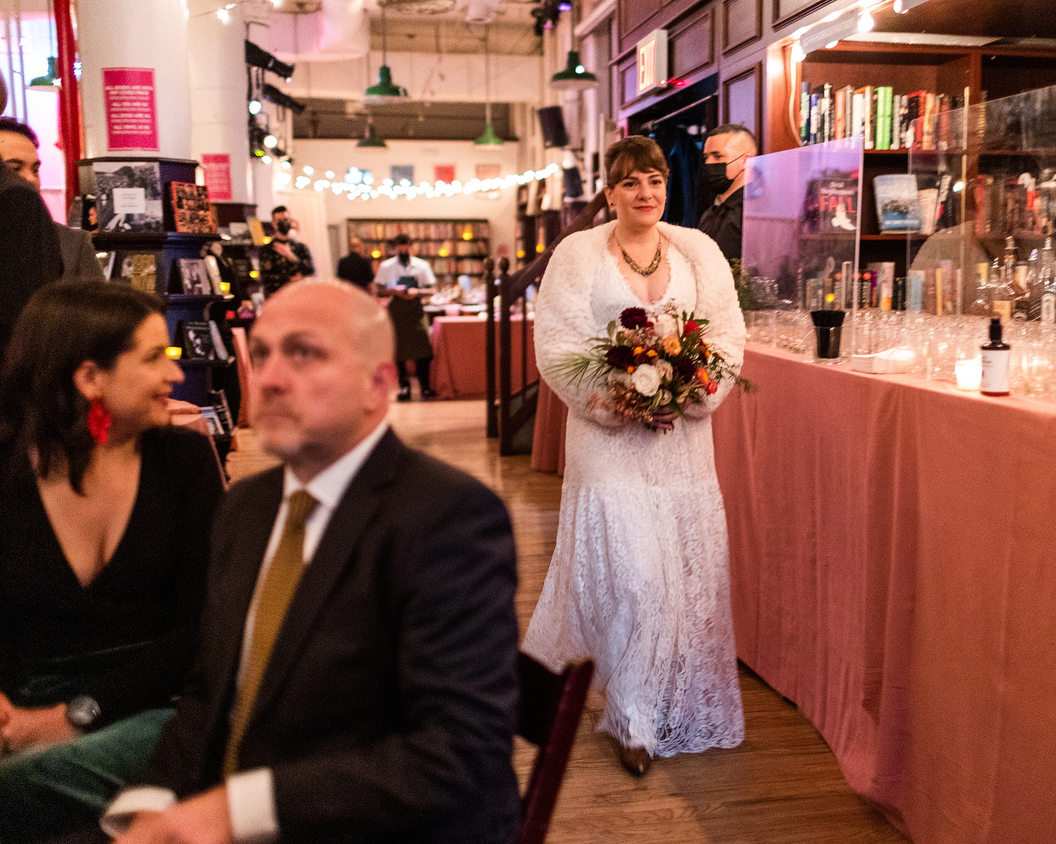 Housing Works Winter Wedding Wedding Photojournalism Corey Torpie