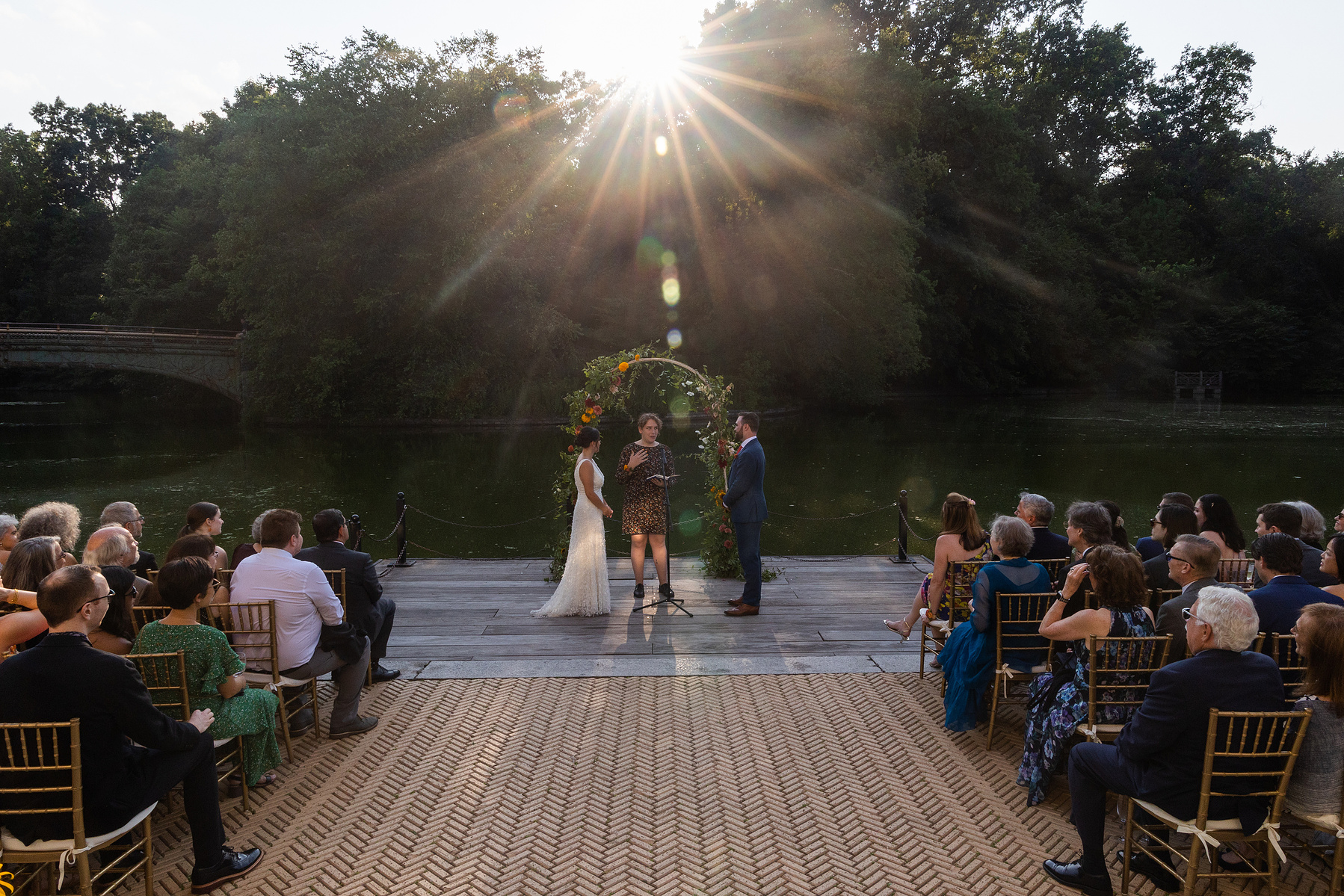 Corey Torpie Prospect Park Boathouse Summer Wedding Wedding Photojournalism