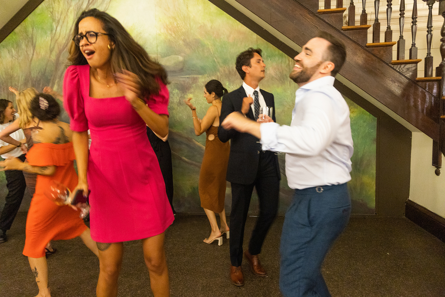 Corey Torpie Prospect Park Boathouse Summer Wedding Wedding Photojournalism