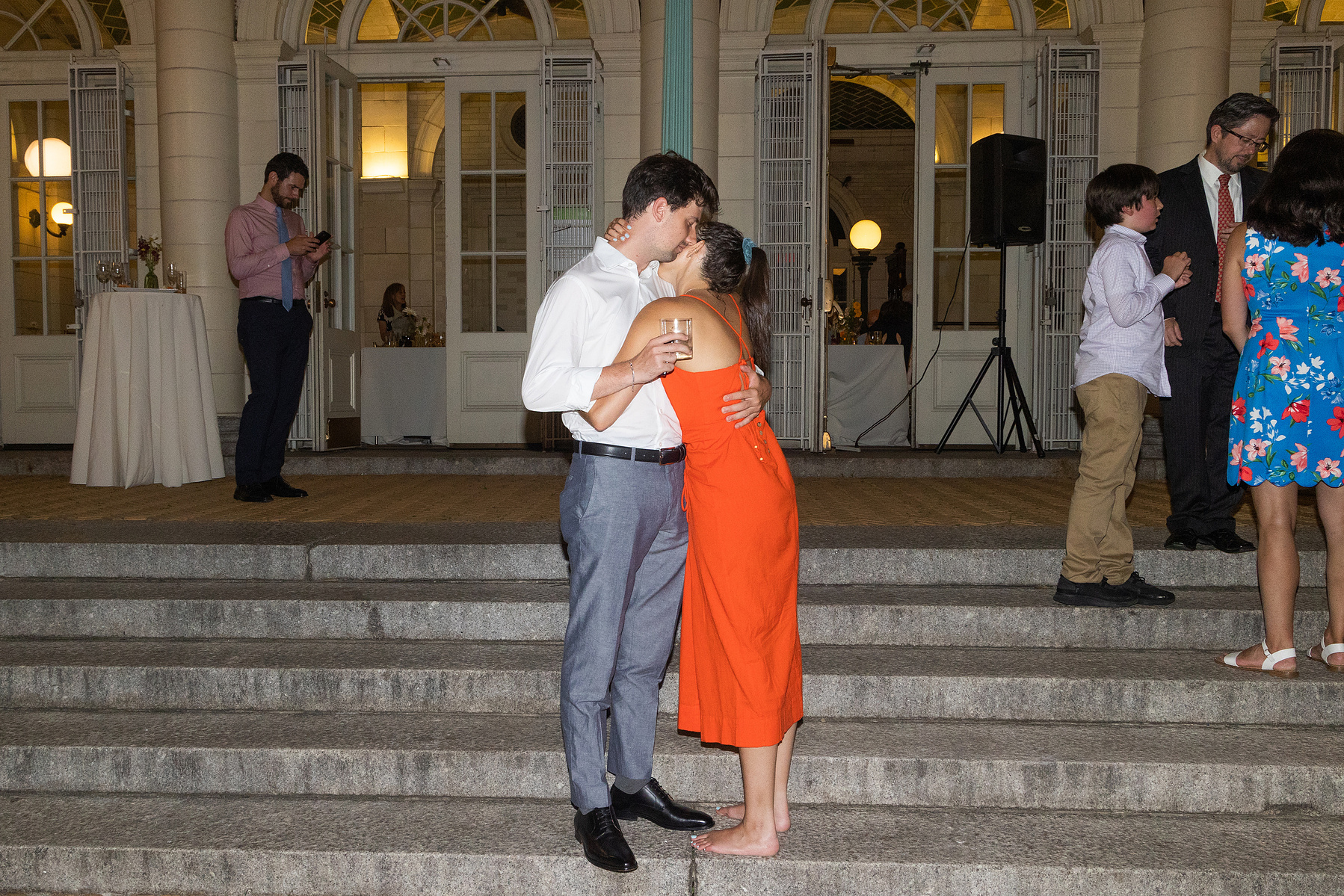 Corey Torpie Prospect Park Boathouse Summer Wedding Wedding Photojournalism