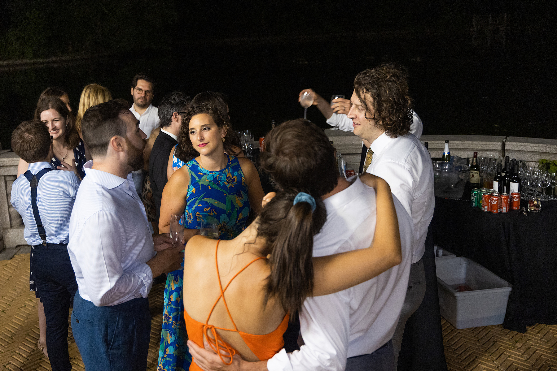 Corey Torpie Prospect Park Boathouse Summer Wedding Wedding Photojournalism