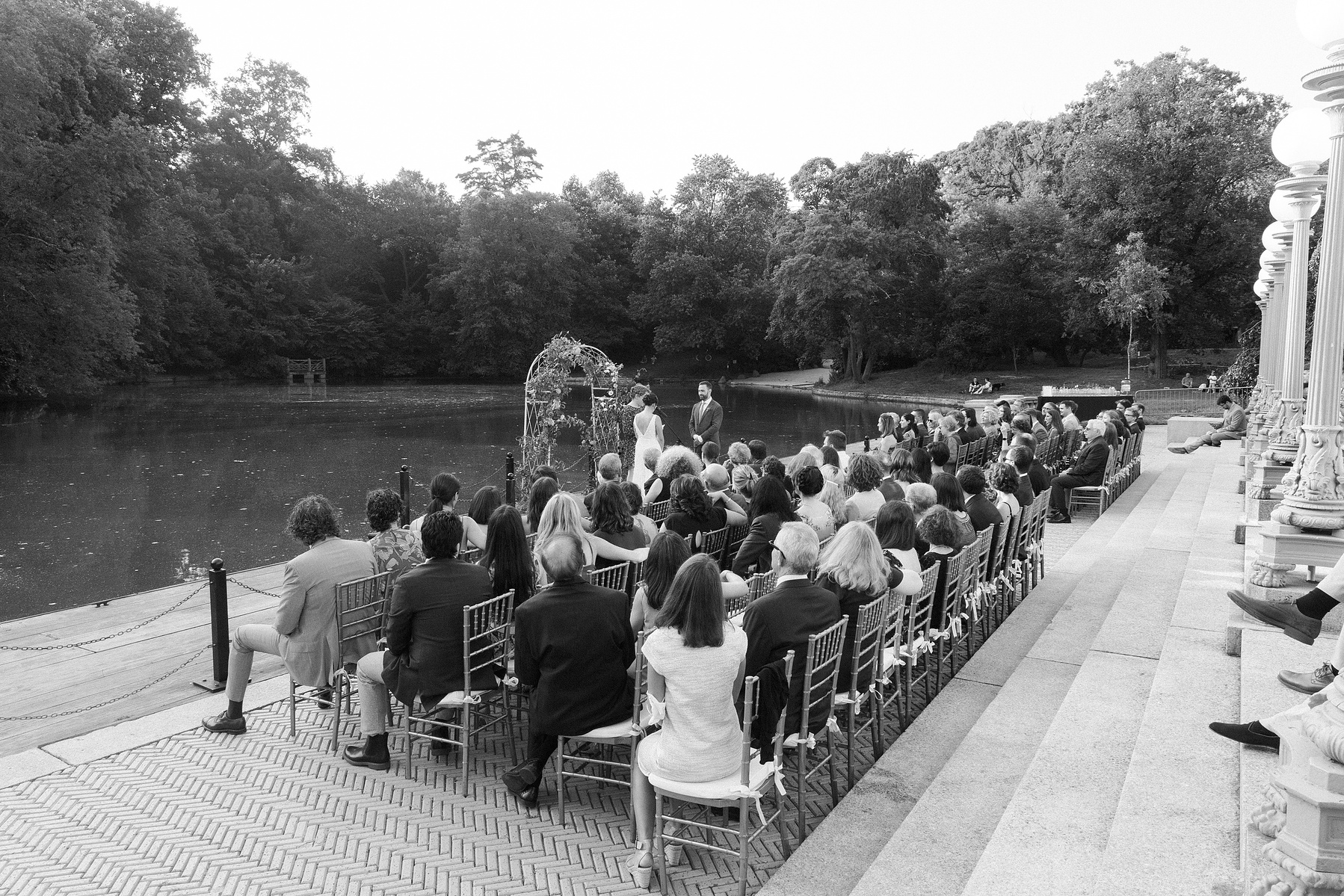 Corey Torpie Prospect Park Boathouse Summer Wedding Wedding Photojournalism