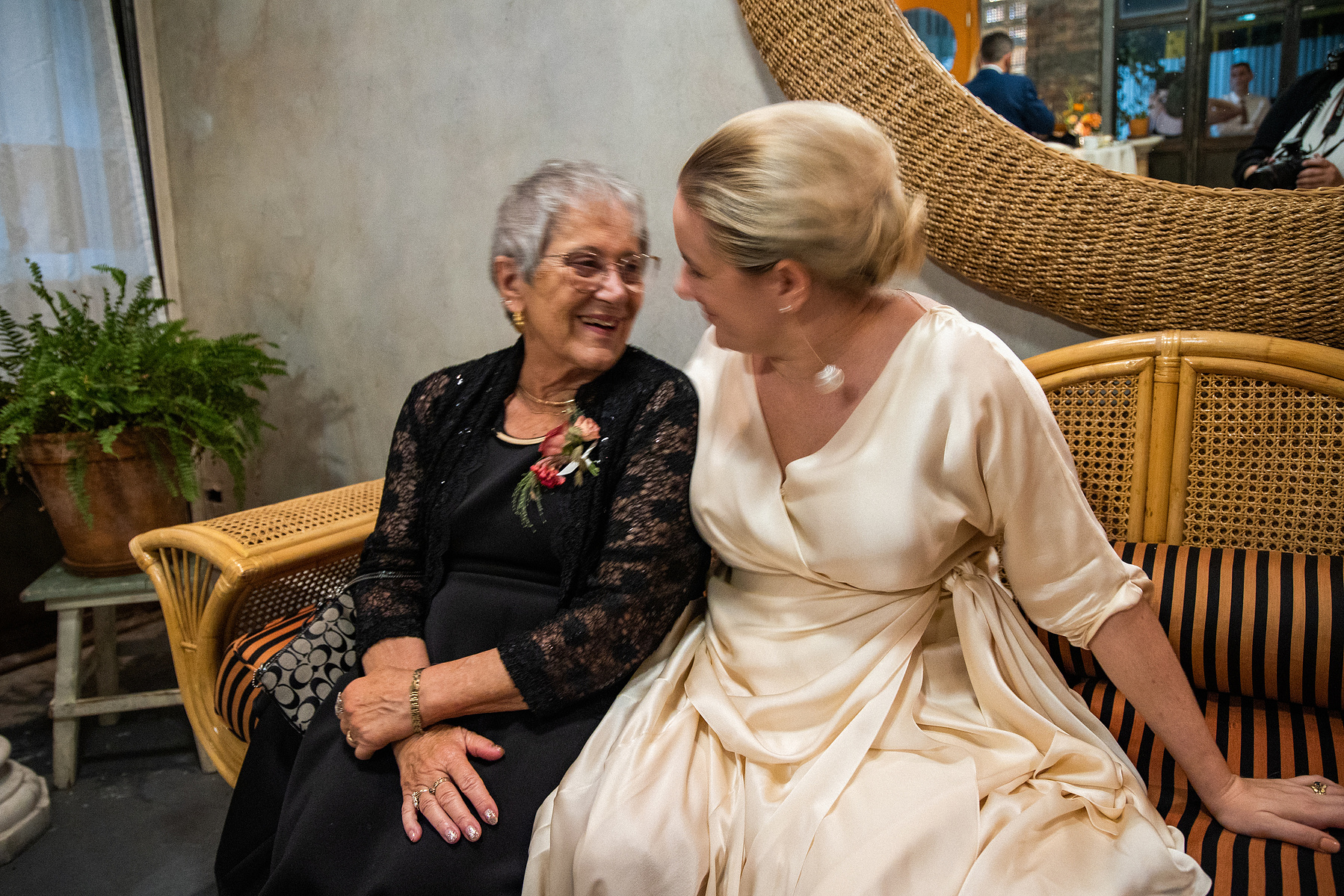 Wedding Photojournalism. Late Summer Wedding at The Castle in Redhook Brooklyn