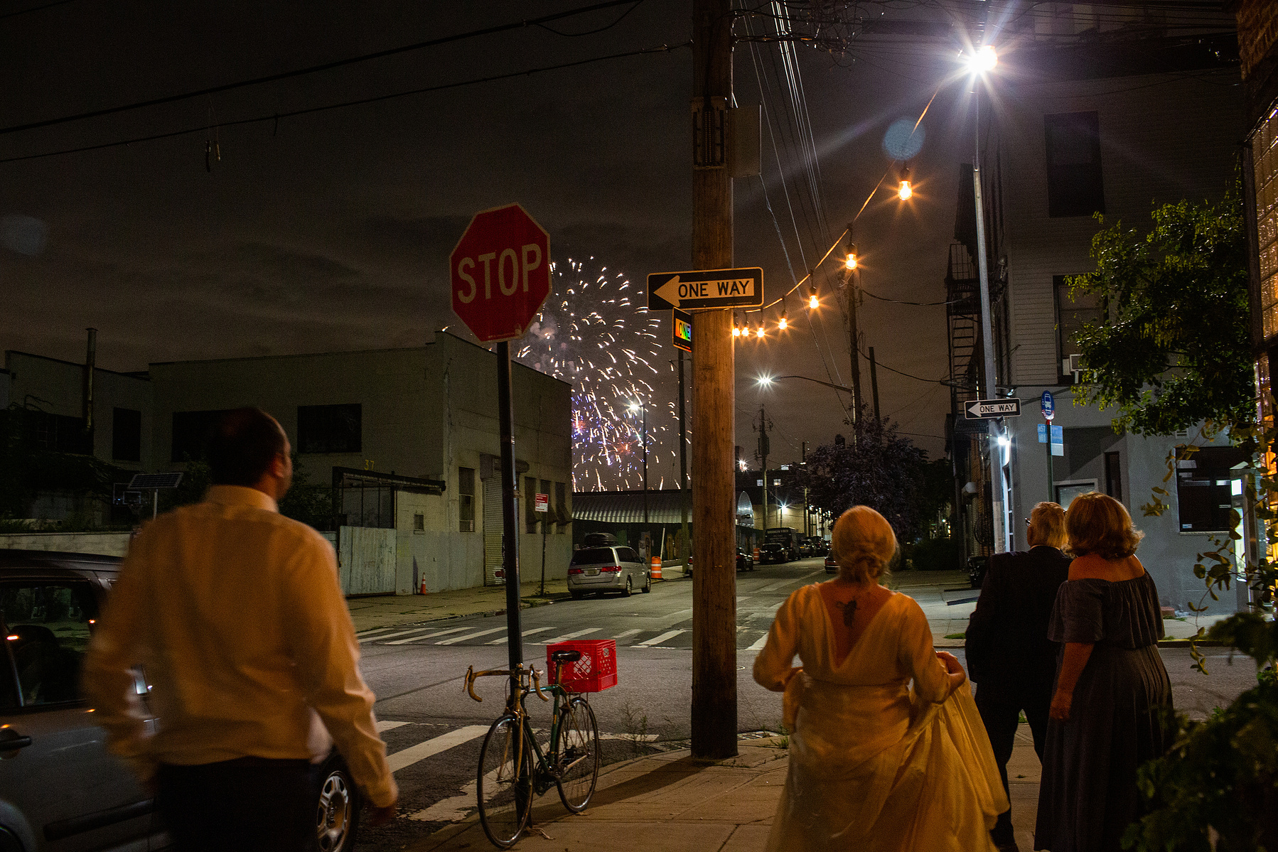 Wedding Photojournalism. Late Summer Wedding at The Castle in Redhook Brooklyn