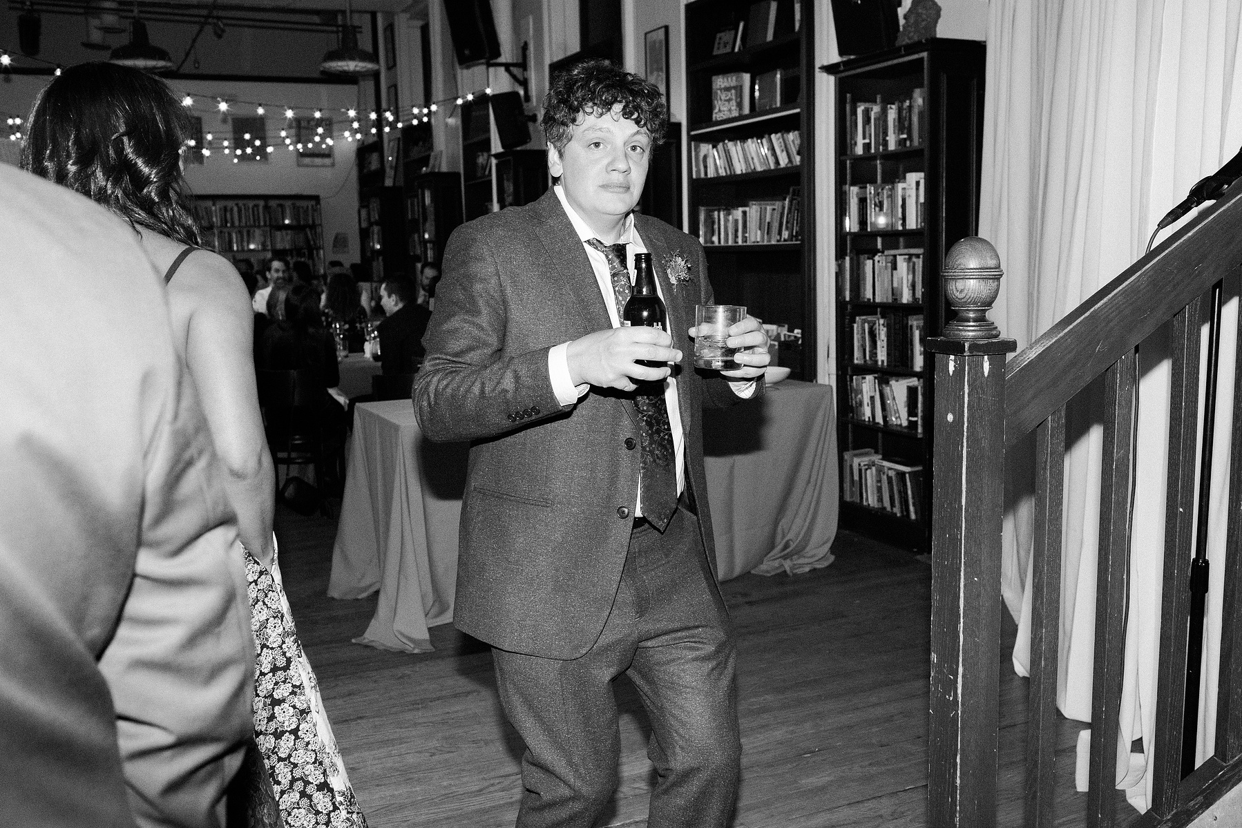 Housing Works Winter Wedding Wedding Photojournalism Corey Torpie