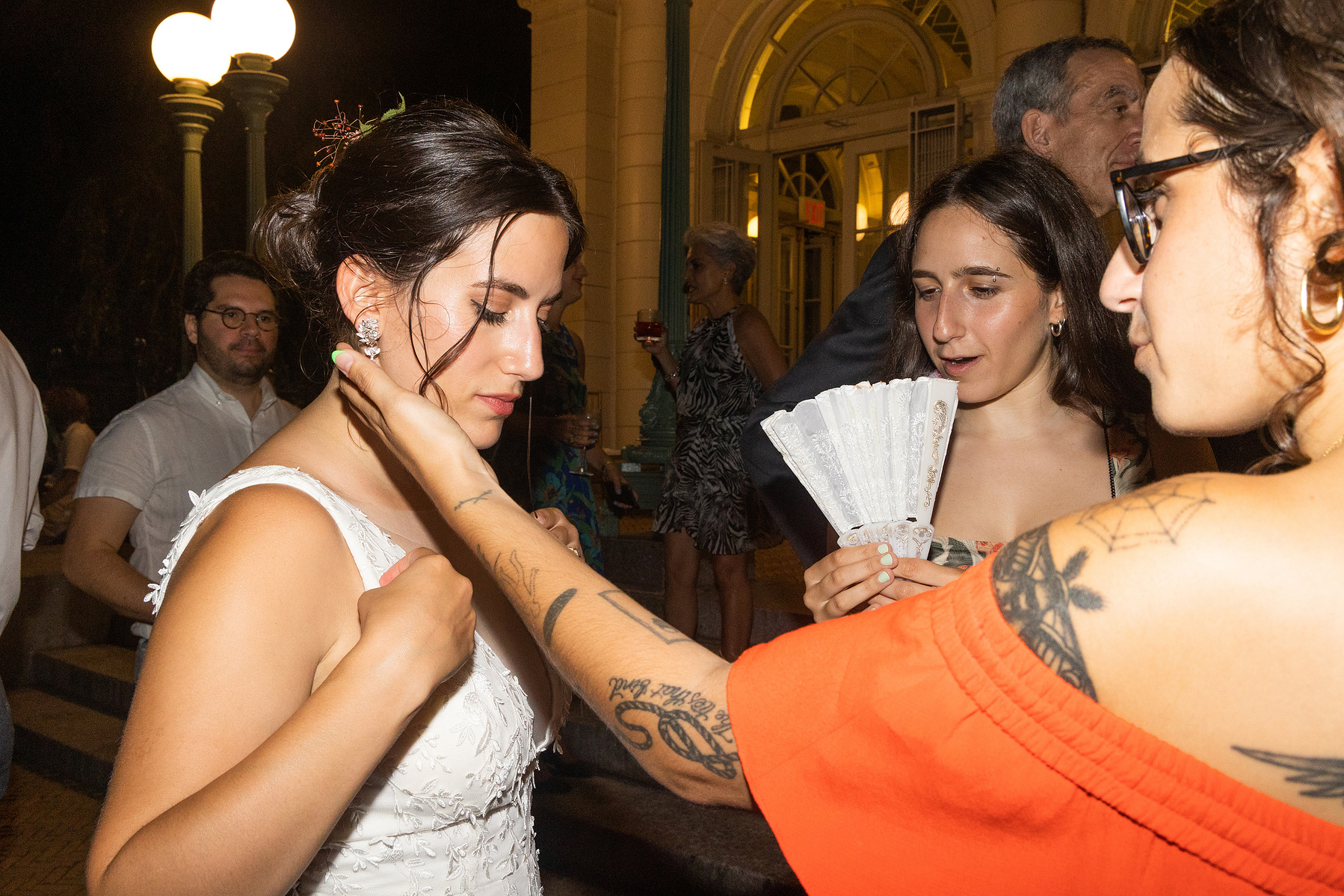 Corey Torpie Prospect Park Boathouse Summer Wedding Wedding Photojournalism