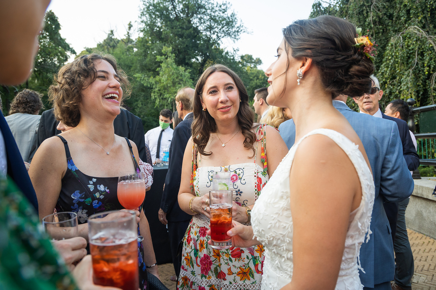 Corey Torpie Prospect Park Boathouse Summer Wedding Wedding Photojournalism
