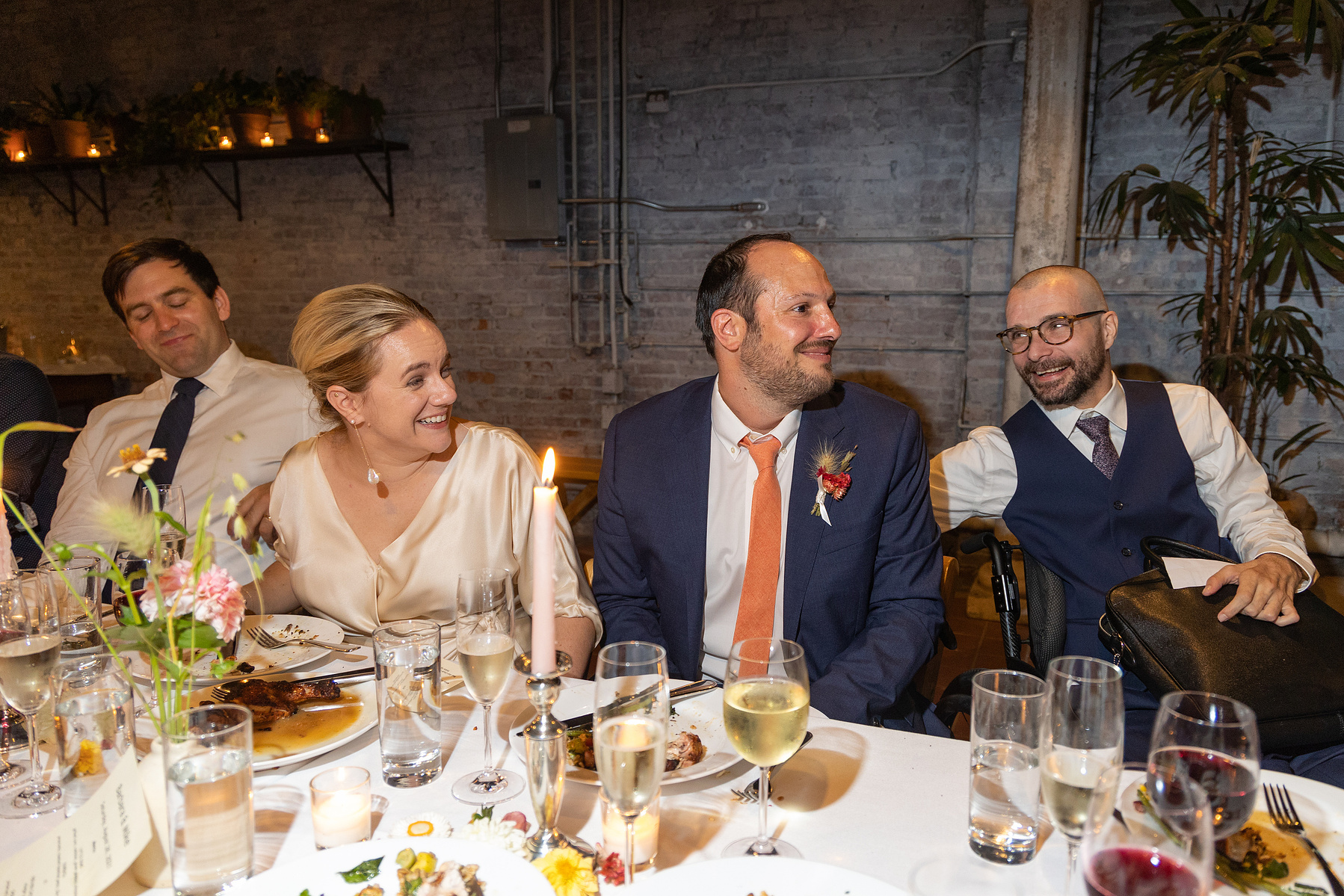 Wedding Photojournalism. Late Summer Wedding at The Castle in Redhook Brooklyn