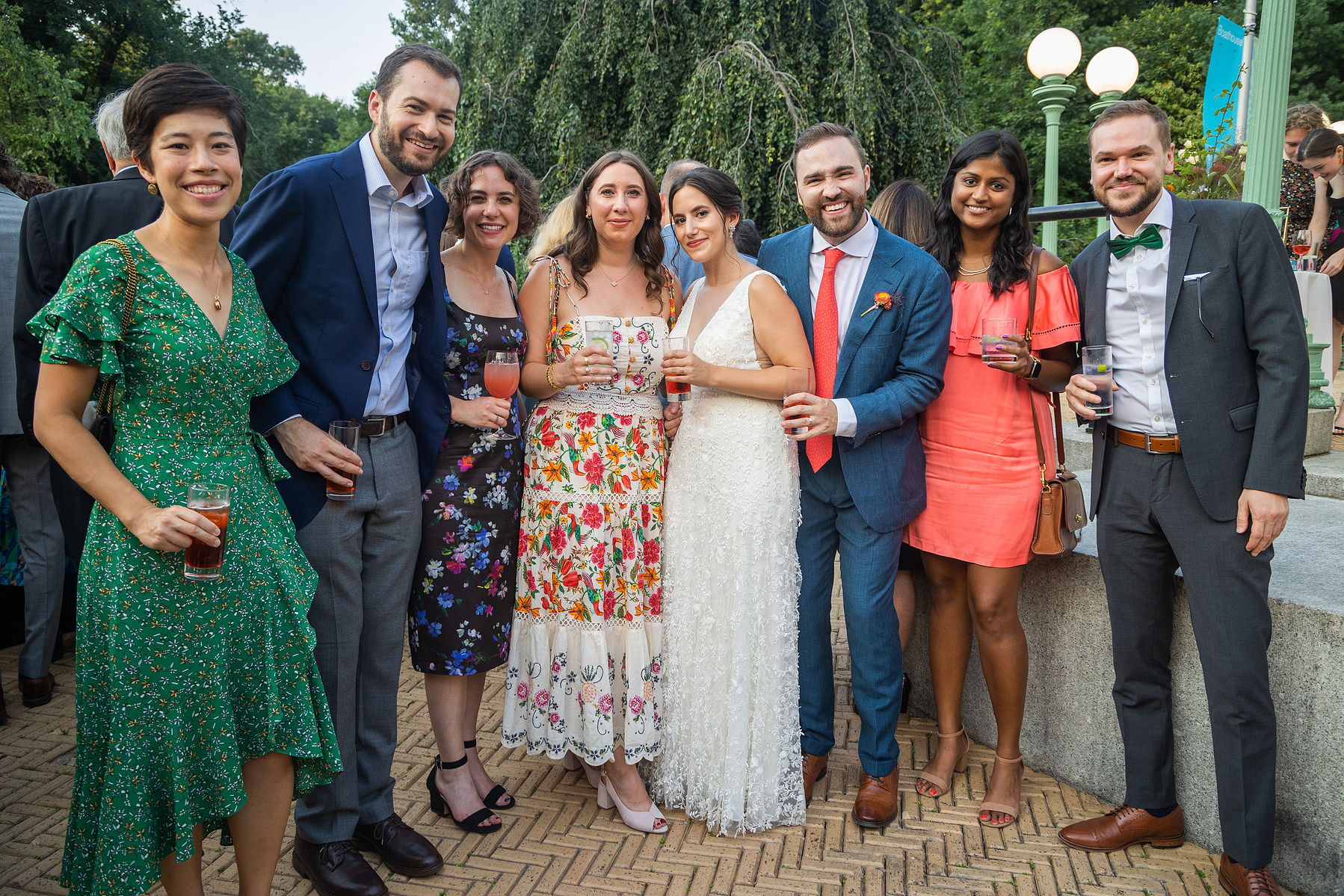 Corey Torpie Prospect Park Boathouse Summer Wedding Wedding Photojournalism