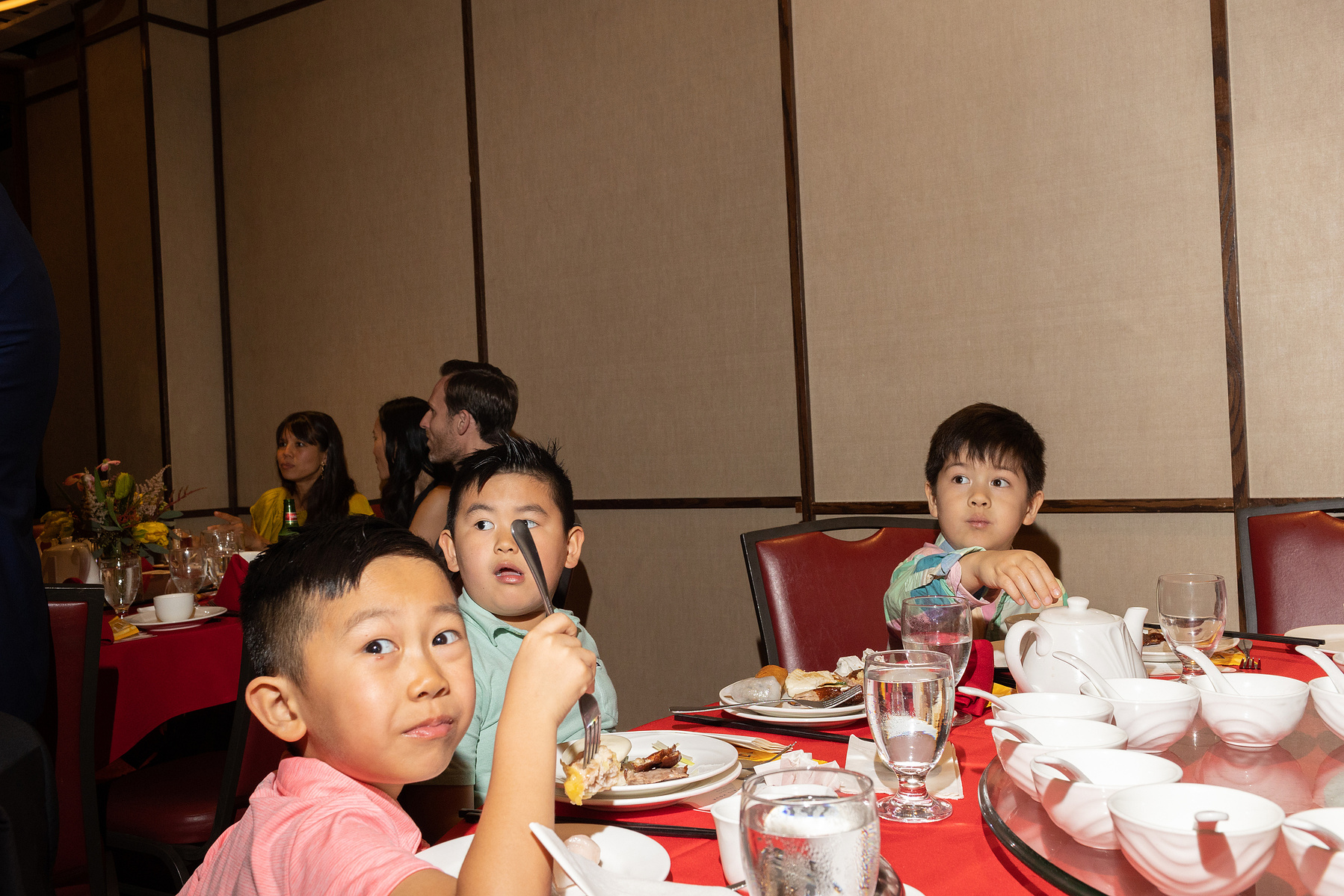 Wedding photojournalism Jersey City Civil Ceremony Jing Fong Reception
