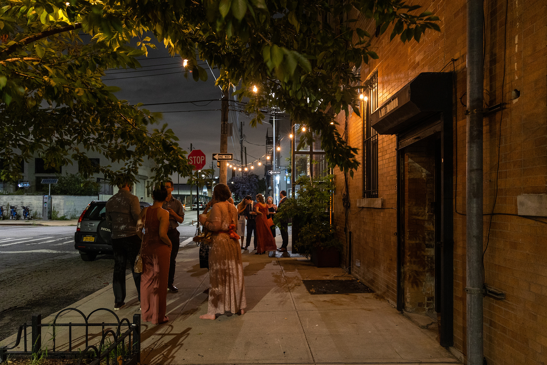 Wedding Photojournalism. Late Summer Wedding at The Castle in Redhook Brooklyn