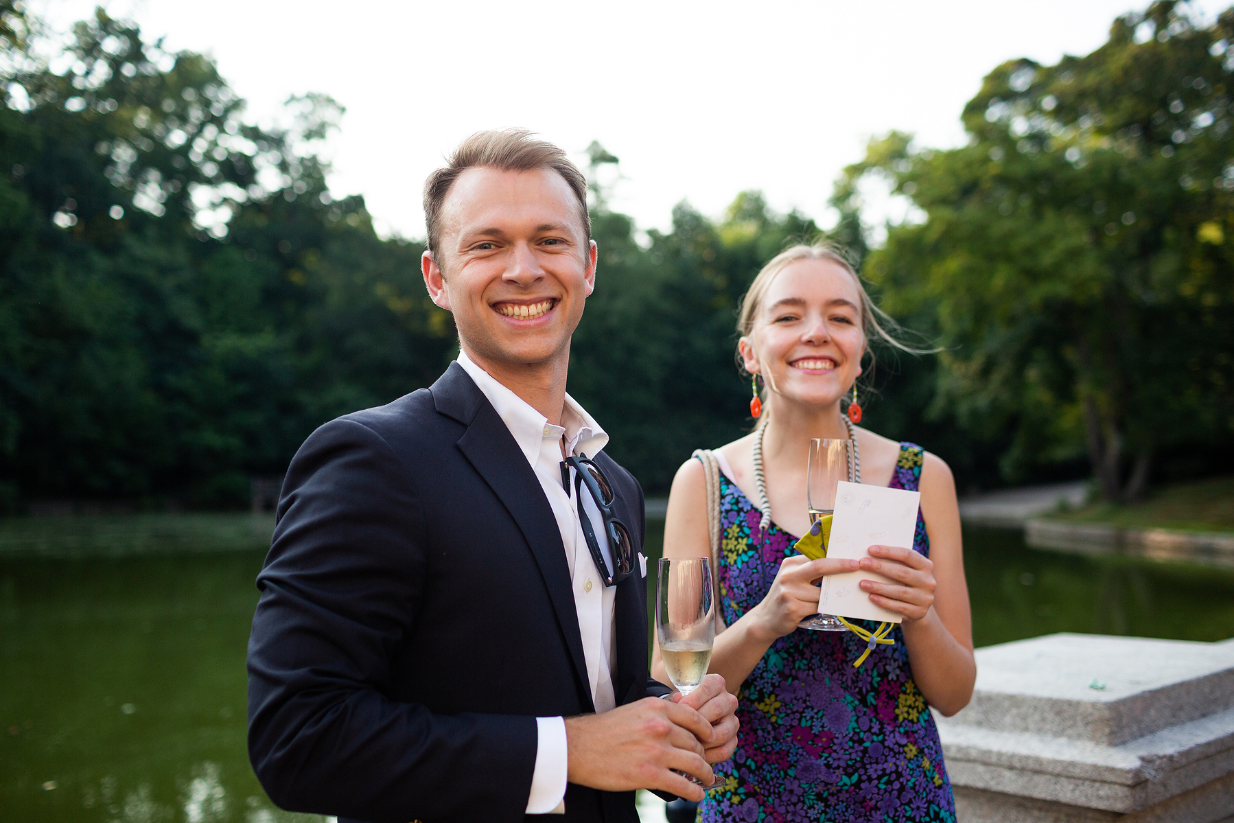 Corey Torpie Prospect Park Boathouse Summer Wedding Wedding Photojournalism