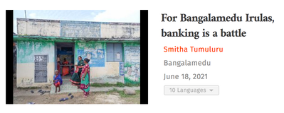 From walking 3 km to the bank to dealing with ever-changing banking dynamics. Article published on PARI.