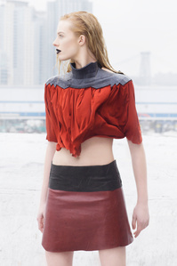 ALEXIS WALSH, 3D printing, 3D printed fashion, 3D Printshow, Shapeways, 3D print, LYSIS COLLECTION, fashion design, fashion, design, 3D printed design, 3D print fashion, handcraft, handsewn, handdyed, nylon, wsf shapeways